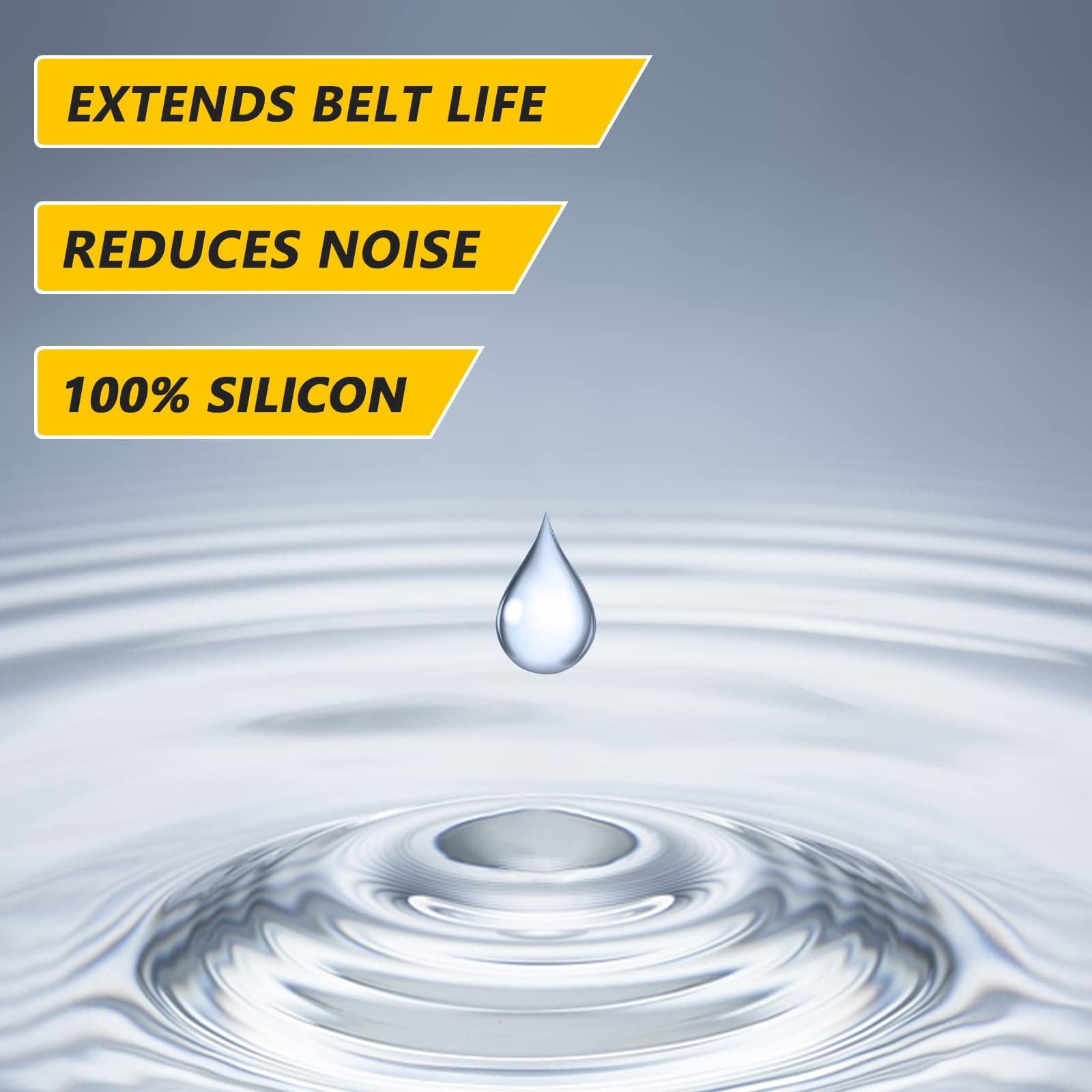 100% Silicone Treadmill Lubricant/Treadmill Lube, 16 Ounces Premium Silicone Oil for Treadmill Belt Lubrication, Easy to Apply Treadmill Belt Lubricant Oil, Suitable for Nearly All Type of Treadmills