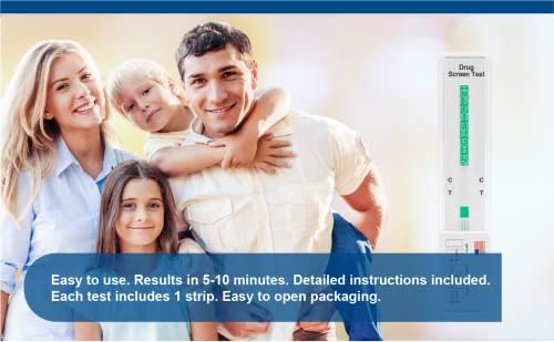 10 Pack - DrugExam (THC) 15 Marijuana Test. Testing Strip.Urine. Test Strips.