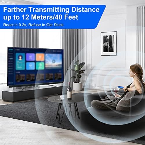 (Pack of 2) RC280 Remote for Roku TV Remote with 2 Glow Covers, for TCL Roku/Onn Roku/Hisense Roku/Element/Sharp/Haier/Hitachi/LG/Sanyo/JVC/Magnavox/RCA/Philips/Westinghouse Roku Series Smart TV