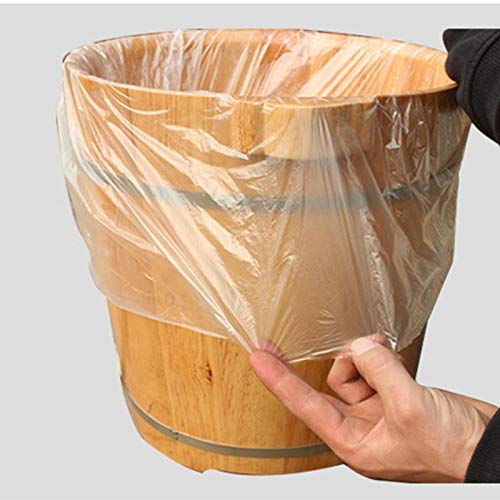 100 Foot Basin Liners for Ionic Detox Foot Tub, Large Foot Solk Bath Plastic Liners