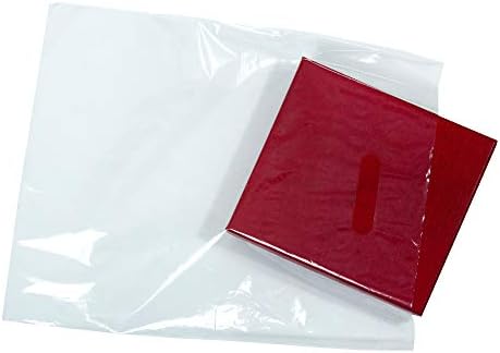 100 Clear Plastic Bags with Handles 9"x12" Merchandise Bags 1.25Mil Thick Glossy Retail Bags Shopping Bags for Small Business Boutique Bag Clear Gift Bags for Shopping, Clothing and Trade Show