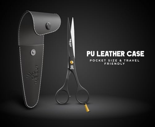 "The Cut Factory- 6.5” Professional Hair Scissors - High Carbon 420 Stainless Steel Hair Cutting Scissors, Ultra-Sharp Barber Shears for Salon & Home - Ergonomic for Men, Women, Kids & Babies"