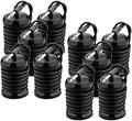 10 Pack Arrays for Ionic Foot Bath Detox Machine Replacement Arrays for Ionic Foot Bath Cleanse Machines System Stainless Steel Round(6.35mm Adapter)