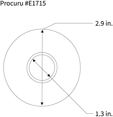 1-1/8 Inch CTS (1-1/4" OD) E1715 Escutcheon Wall Pipe Cover, Chrome-Plated Steel with SureGrip, New Work Installation, for 1-1/8" Copper Pipe and PEX Tubing (10-Pack)