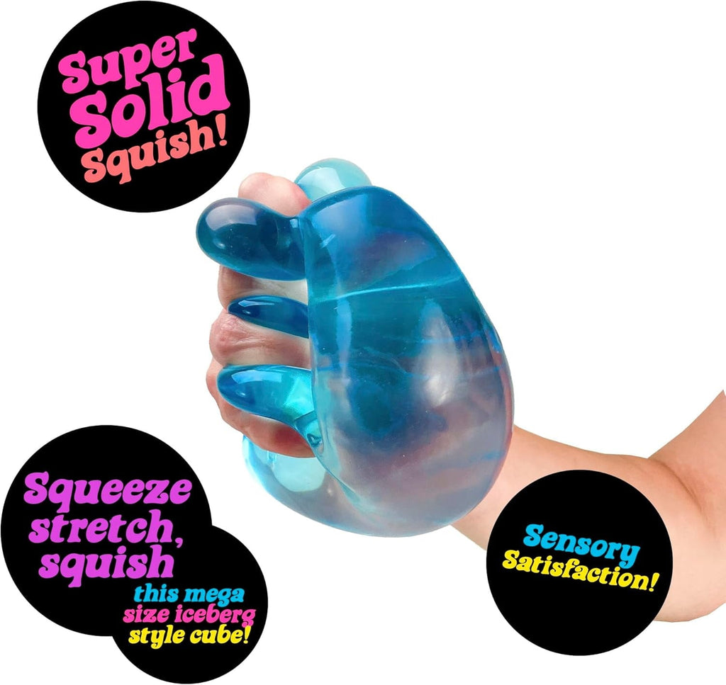 Nice Berg, Satisfying Square Shaped Sensory Toy, Blue, Children Ages 3+