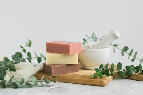 1 Pack Oatmeal Milk & Honey Handmade Organic Bar Soap for Face and Body - Moisturizing, All-Natural, Cruelty-Free - Botanical Ingredients - Shower, Bath, Hand Soaps, Gifts - 4.5 oz