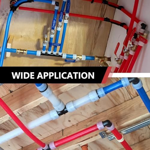 (Pack of 100) EFIELD 1/2 Inch F1960 Expansion Rings/Sleeves for Pex A Piping System