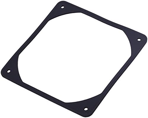 10pcs 120mm Black Anti-vibration Rubber Fan Gasket Silicone Shock Proof Absorption Pad For Computer PC Case