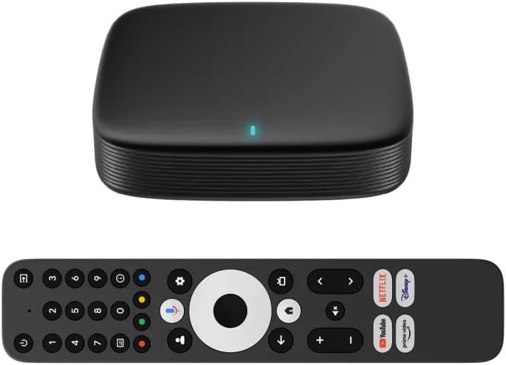 *New* 2025 MAG 555 4K Streaming Media Player with Google TV, 4K HDR at 60 Frames per Second and Dolby Digital™ 8-Channel Sound
