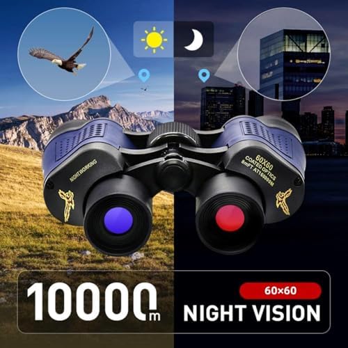 10x36 Compact Binoculars for Adults, Large Eyepiece Easy Focus Binoculars with Low Light Vision for Outdoor Bird Watching Camping Hiking Traveling