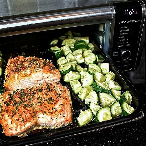 13" × 13" Professional Baking Sheet, Air Fryer Accessories, Replacement Baking Pan for Ninja SP100, SP101, SP1001C, SP201 Foodi Air Fry Oven, Nonstick Sheet Pan for Foodi 8-in-1 Air Fry Oven