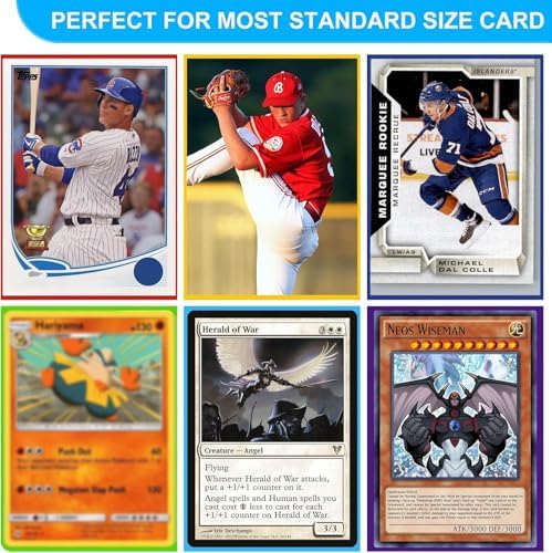 1000ct Trading Card Sleeves Perfect Fit MTG Matte Sleeves, Soft Sports Card Protector for Photocard, Standard TCG Card Sleeves Fit for MTG 66 * 91 mm