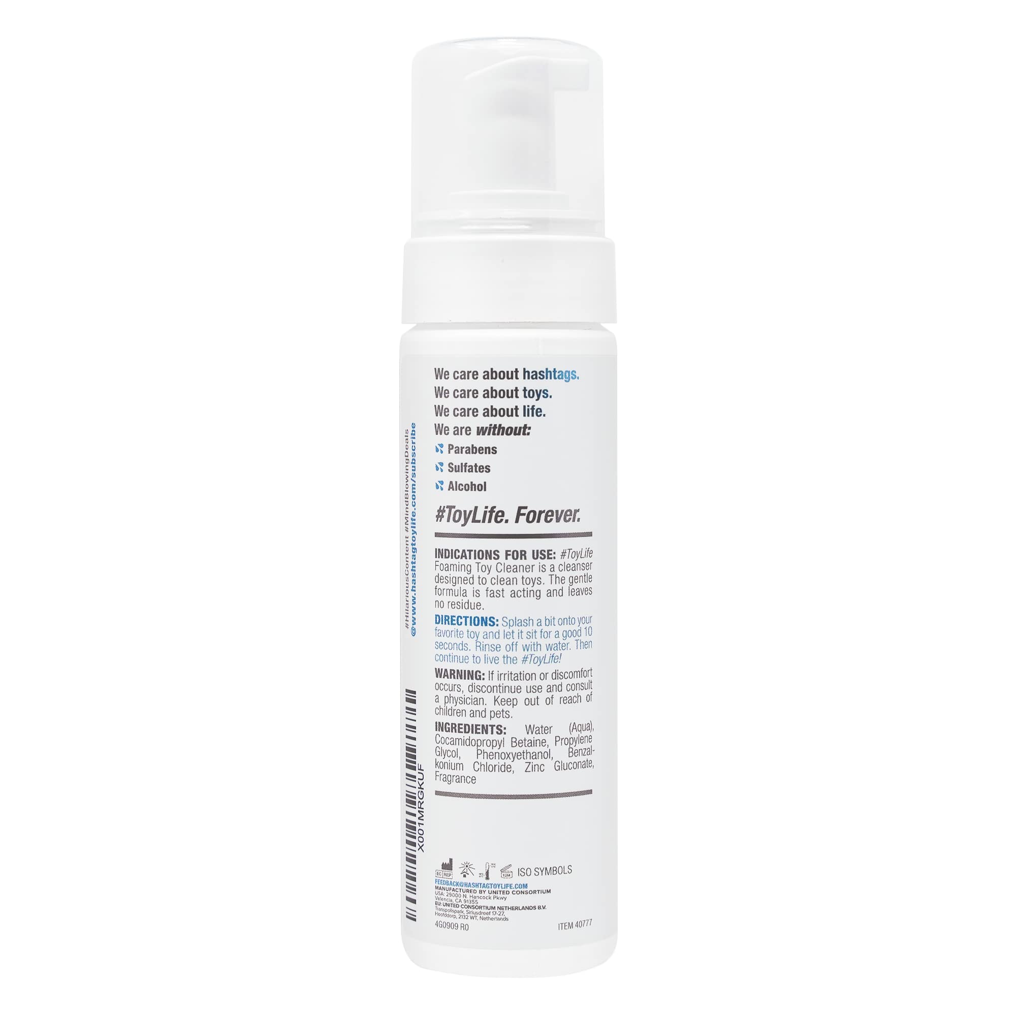 #ToyLife Foaming Toy Cleaner, Easy to Use Dispenser, Measured Pump for Perfect Amount, 7 Fl Oz