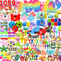 1000+ PCS Party Favors for Kids, Fidget Toys Pack, Birthday Gift,Christmas Stocking Stuffers,Christmas Gift,Treasure Box, Goodie Bag Stuffers, Carnival Prizes,Pinata Filler Sensory Toy for Classroom