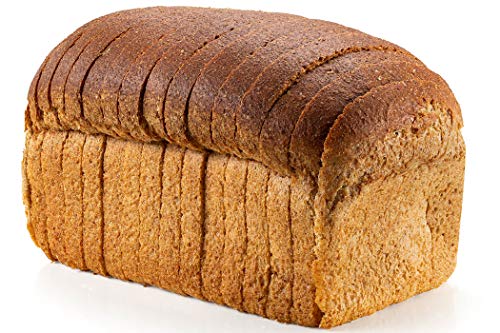 100% Whole Wheat Bread Sliced - 5 Pack - 16 oz per Loaf | Delicious Sandwich Bread | Kosher Bread | Dairy & Nut Free | Stern’s Bakery (5 Pack)