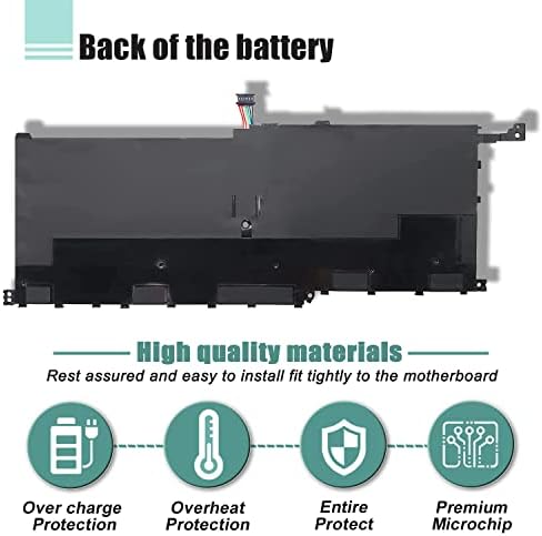 01AV409 00HW028 01AV457 01AV458 SB10F46466 01AV439 00HW029 SB10F46467 Laptop Battery for Lenovo Thinkpad X1 Carbon 4th Gen 4 2016 ThinkPad X1 Yoga Gen1 Gen2 Series SB10K97567 01AV438 01AV473