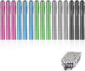 15-Pack LED Penlight - Pocket Bulk Pen Light Flashlight with Clip, 30-Piece Dry Batteries Included, Mini Pen Light for Inspection, Repairing, Camping and Training Course (15-Pack)