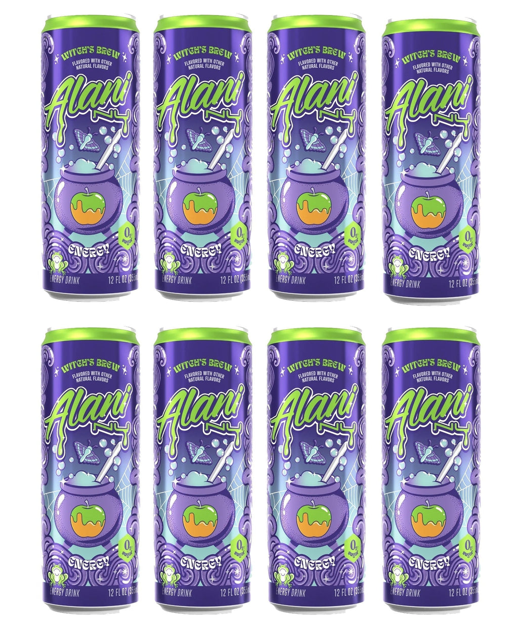 Sugar-Free Energy Drink, Witch's Brew 12 fl oz, 8 Pack