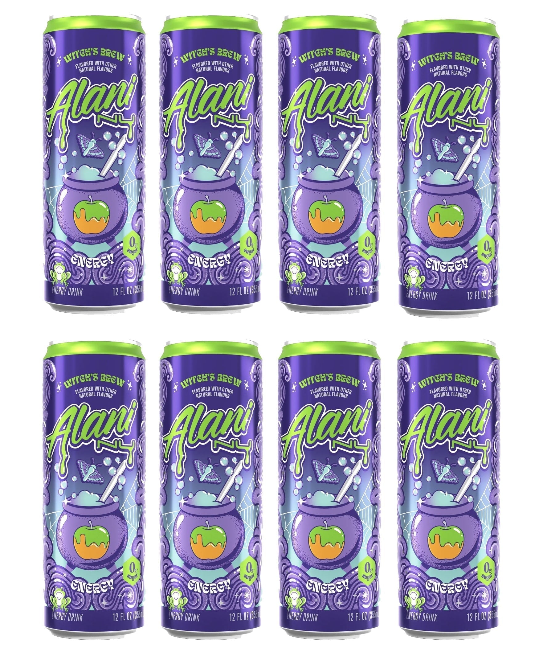 Sugar-Free Energy Drink, Witch's Brew 12 fl oz, 8 Pack