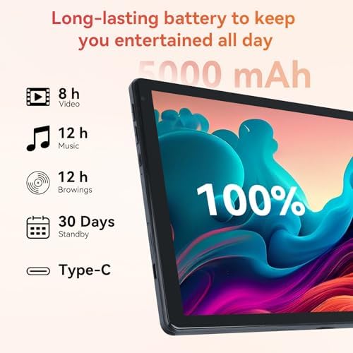 10.1" Android Tablet +Protective Case Bundle