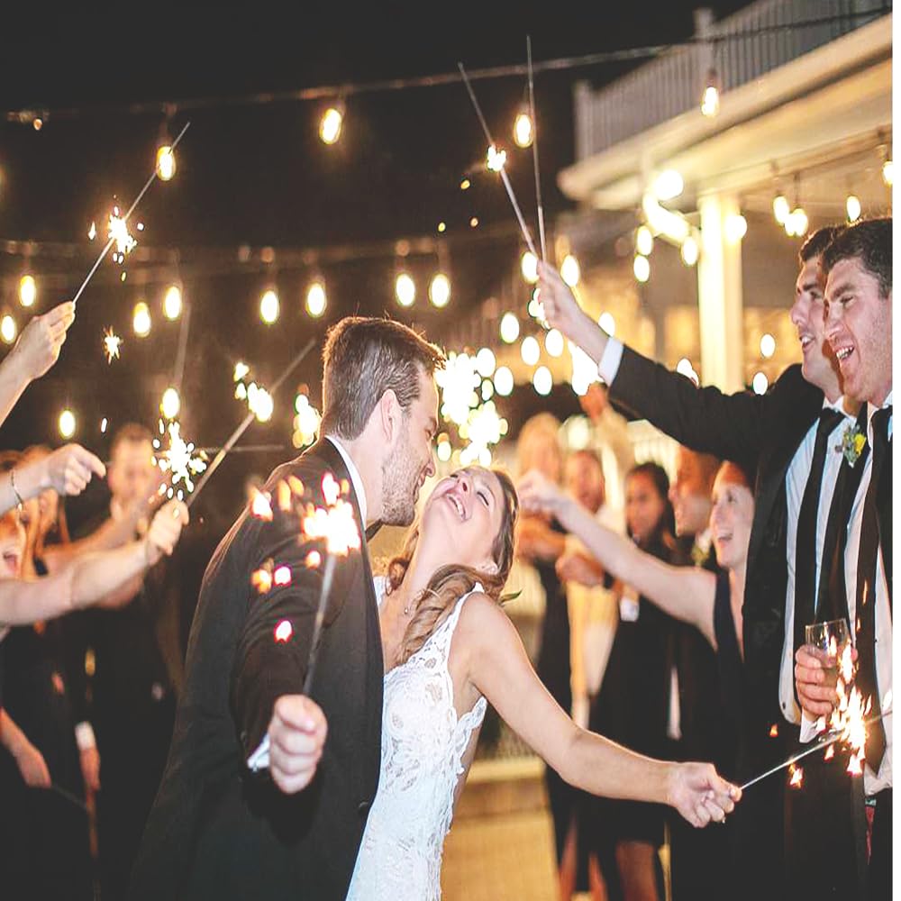 100PCS Wedding Send-Off Tags Partner for Ceremony Grand Exit, Anniversary, Parties, Graduation Favors, Engagement Event(12 inches)