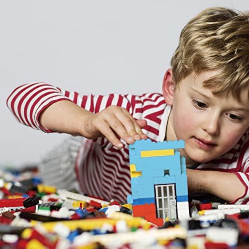 1500 Pieces Building Bricks, Classic Bulk Small Blocks, Classic Building Bricks Set Basic Building Blocks Compatible with All Major Brands