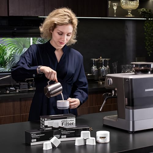 12-Pack Charcoal Water Filters Compatible with Breville BWF100 Machines, Breville Espresso Machine Water Filter Replacement