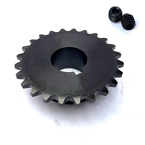 #35 Roller Chain Sprocket B Type 1" Bore Rust Prevention Hardened 24 Tooth