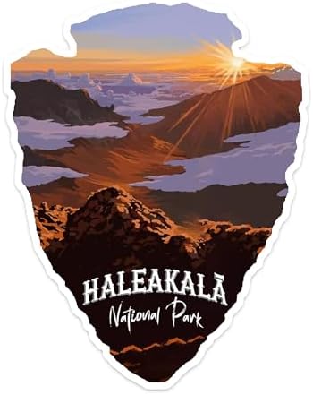 (3pcs) Haleakalā National Park Sticker, National Parks, Stickers for Water Bottles, National Park Stickers. Adventure Stickers, Hiking Stickers, Camping Stickers