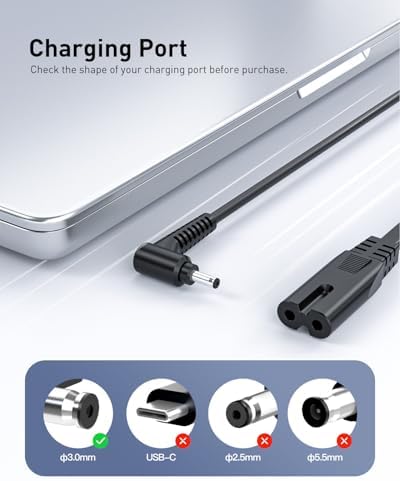 (UL Safety Certified) Laptop Charger Fit for Samsung Galaxy Book Flex 2 Alpha NP730QDA NP730QCJ Galaxy View 18.4 Tablet SM-T670 SM-T677 Notebook 9 7 5 Flash NP900 NP930 NP940 NP730 NP550 NP530