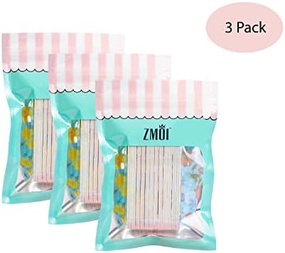 (1 Dozen) Pack of 3 Colorful Girly Mini Emery Board Nail Files