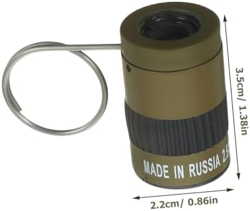 1 Set Mini Finger Telescope Outdoor Miniature Monocular Outdoor Supply Miniature Pocket Monocular Wild Mini Telescope Camping Miniature Monocular Outdoor Pocket Monocular