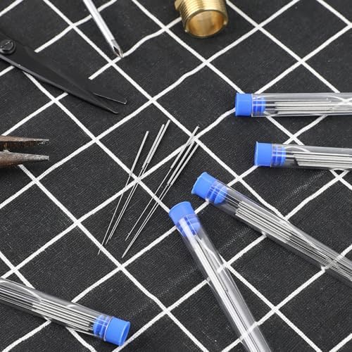 120 Pieces 3D Printer Nozzle Cleaning Needles, 3D Printer Nozzle Cleaning Kit 0.4 Mm Stainless Steel Needles Cleaner 3D Printer Nozzle Cleaner 3D Printer Accessory