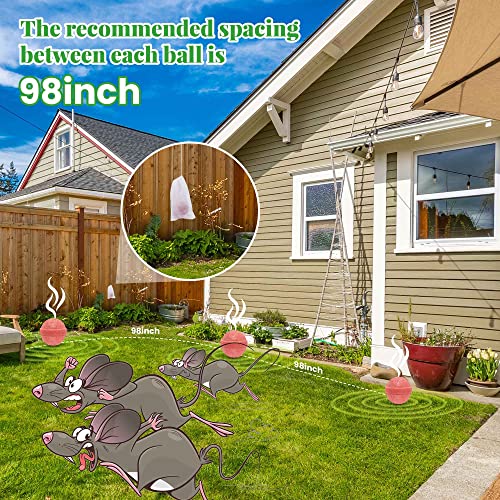 12 Pcs Natural Mouse Repellent Peppermint Oil to Repel Mice and Rats, Rodent Repeller for Car Engines Home Kitchen Indoor Outdoor,Keep Moles & Voles Out of Your Lawn and Garden, Pet Safe