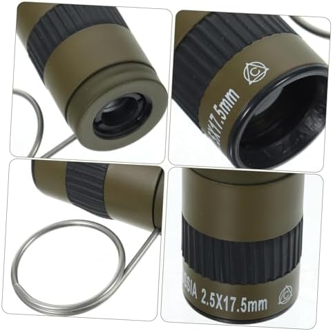 1 Set Mini Finger Telescope Outdoor Miniature Monocular Outdoor Supply Miniature Pocket Monocular Wild Mini Telescope Camping Miniature Monocular Outdoor Pocket Monocular