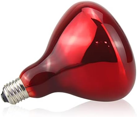 150 Watt Heat Lamp Bulb, Red Light Therapy Bulb, Incandescent Infrared Light Bulb
