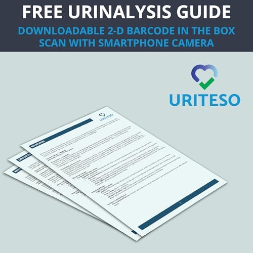 14 Parameter Urine Test Strips for Urinalysis | 100 Strips - Urine Testing Kit for Kidney, Liver, UTI, Keto Diet, Ketosis, Hydration, Proteinuria - RBC, PRO, BIL, PH, SGR, CRE, KET, SG +6 More