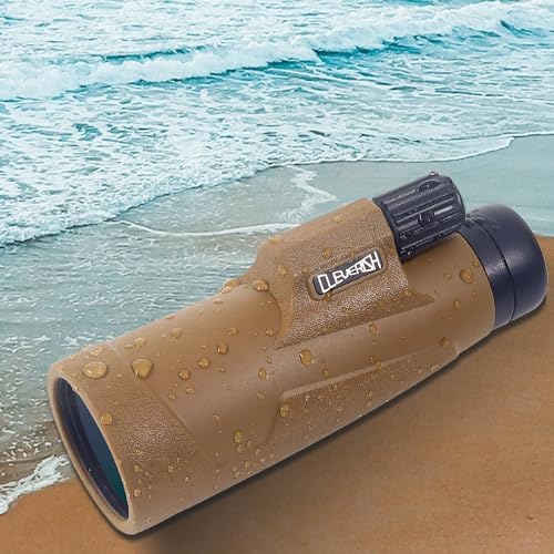 12x50 High Power Monoculars for Adluts, Tripod Travel Bag with Smartphone Adapter, BAK-4 Prism, Ultra Clear FMC Lens for Bird Watching, Hunting, Traveling, Hiking.Designed in United States