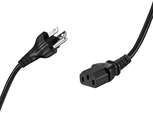 10FT AC Power Cord Compatible ION Block Rocker, Job Rocker, Explorer Portable Speaker System, ION iPA76C iPA76A iPA76S IPA23 Block