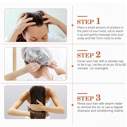 100% Natural Pure Batana Oil for Hair Growth, Unrefined & Organic, Sourced from Honduras - Enhances Hair Thickness, Prevents Hair Loss, Repairs Damaged Hair for Men & Women (4.23 Fl Oz)