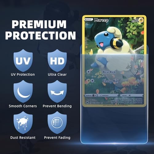 100ct Semi Rigid Card Holders & 100ct Card Sleeves for PSA, SGC, BGS, CSG Graded Card Submissions, Semi Rigid Card Sleeves, Baseball Card Protectors, PSA Graded Card Sleeves for Trading Card