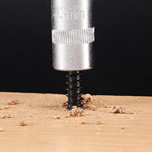 1/2" x 2" Hex Head Lag Screws Bolts 20Pcs 304 Stainless Steel 18-8, Partial Thread, Hexagon Head Wood Screws by Black Oxide by SG TZH