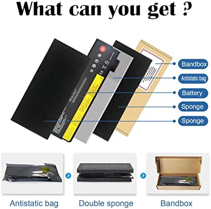 01AV423 SB10K97580 Laptop Battery for Lenovo ThinkPad T470 T570 T480 T580 P51S P52S TP25 A475 A485 Series 61 4X50M08810 01AV422 01AV424 01AV452 01AV490 4X50M08812 01AV427 01AV425 SB10K97584 61 24WH