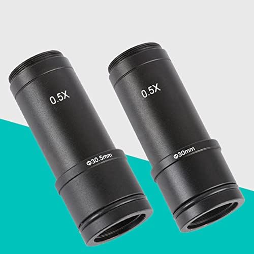 0.5X Microscope Adapter Lens C Mount Lens 23.2 To 30/30.5mm Electronic Eyepiece Reduction Lens For Microscope CCD Camera Microscope Adapter Trinocular To Monitor Bracket For Smartphone-camera For Ccd