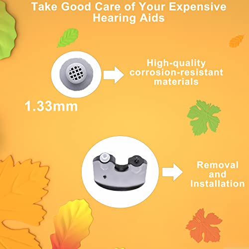 (30 Pcs) Oticon Prowax Minifit Wax Guard Filter Hearing Aid Supplies for Oticon Hearing Aid, Oticon Prowax Minifit Replacement Cleaning Kit Accessory