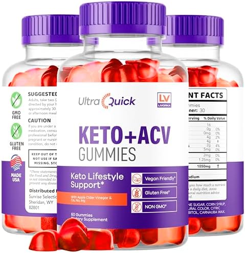 (2 Pack) Ultra Quick Keto ACV Gummies, Ultra Quick Keto ACV Gummies Weight Loss Support, Ultra Quick Keto + ACV Gummies, UltraQuick Keto ACV Gummies, Keto Ultra, Ultra Keto, 120 Gummies for 2 Months