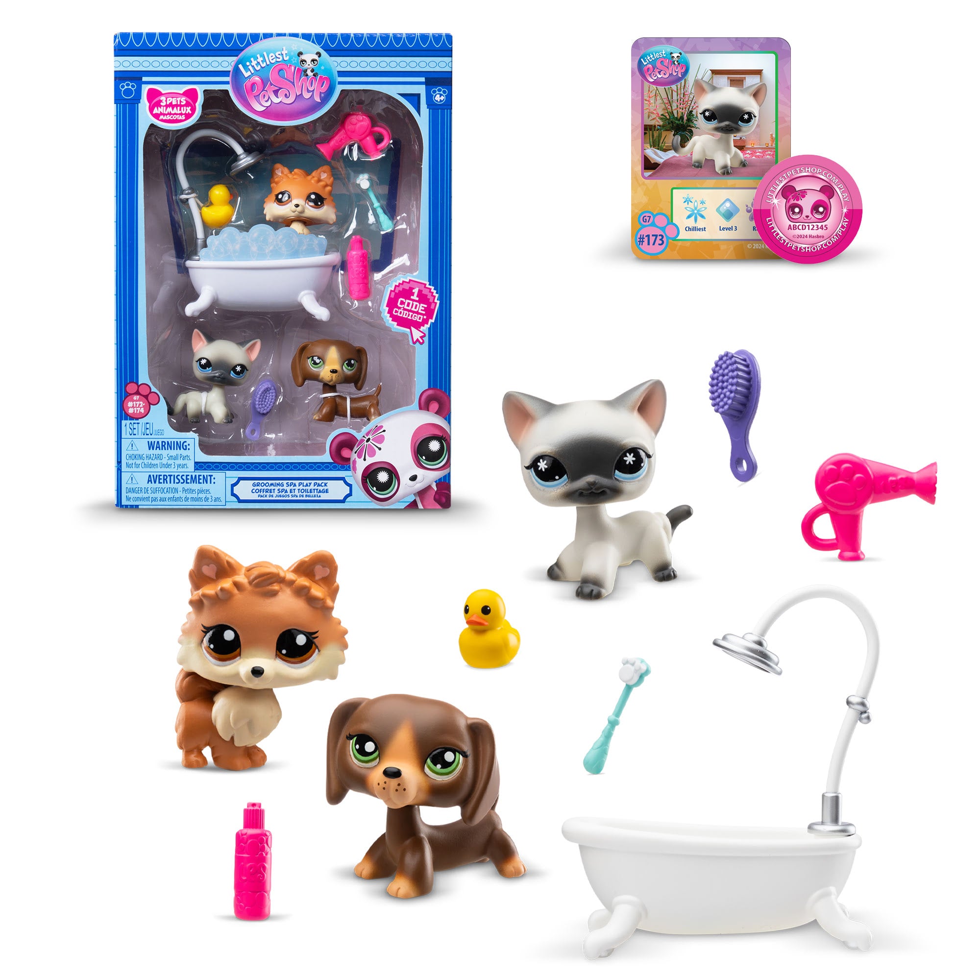 Littlest Pet Shop Grooming Spa Play Pack