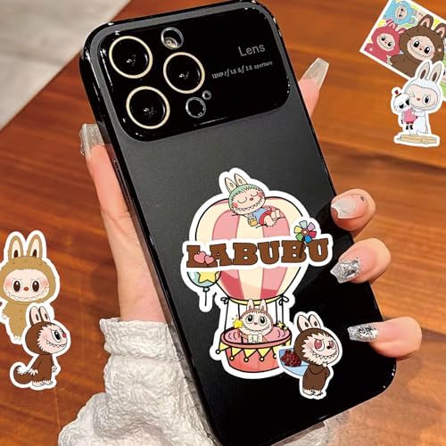 100pcs Labubu Cartoon Stickers - Waterproof Vinyl Decals for Teen Girls, Kids, Adults Cool Stickers for Water Bottles, Laptops, Skateboards, Phones, Guitars
