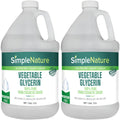100% Pure Vegetable Glycerin - 2 Gallon (256 fl oz) - Natural Pure Food/Cosmetic Grade for Skincare, Haircare, Cosmetics, Soapmaking, Crafts - Softening & Moisturizing Multipurpose Humectant