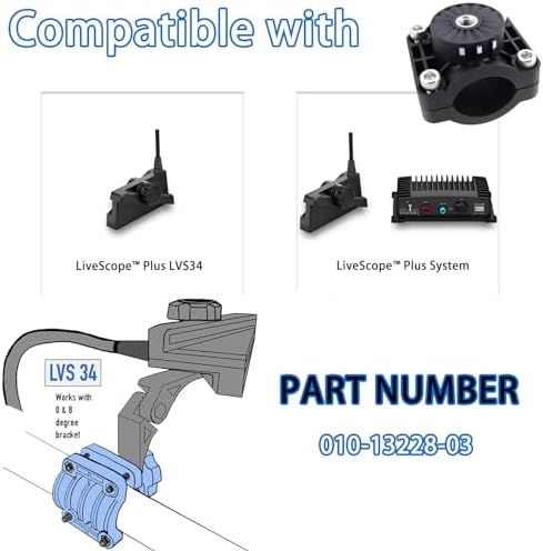 010-13228-03 0 Degree Pole Mount for 0 Degree Livescope Pole Mount Compatible with LiveScope Plus System,LiveScope Plus LVS34